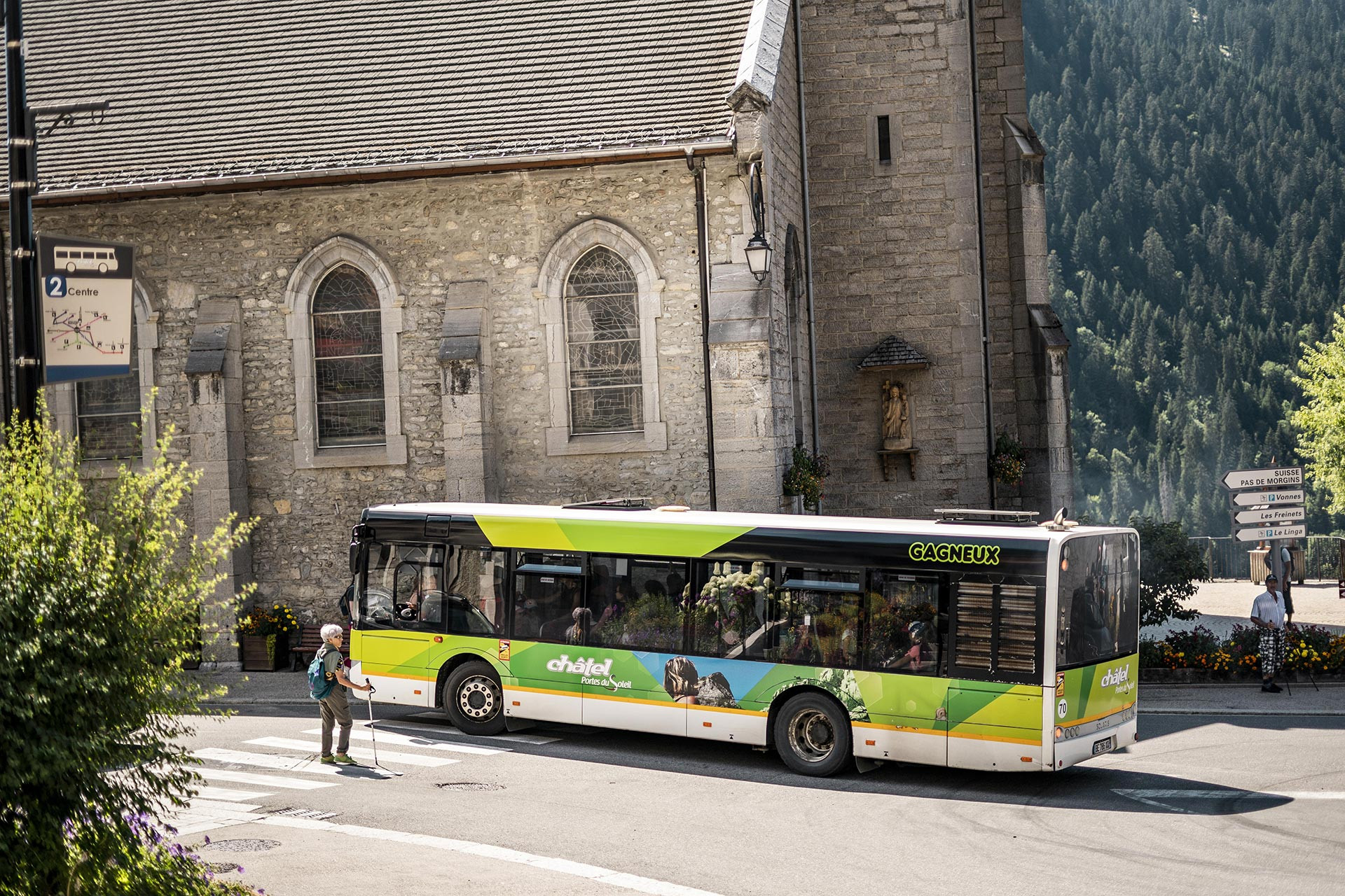 Châtel shuttles