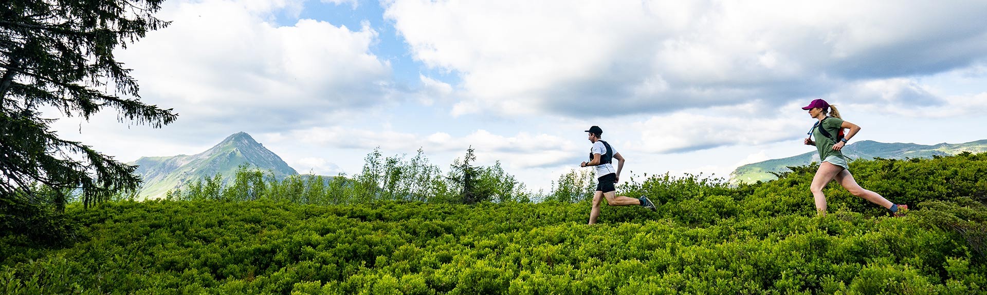 Trail en montagne