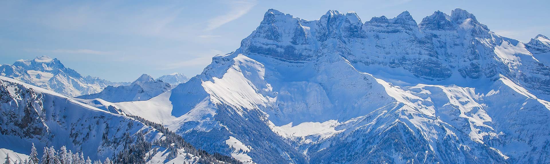 Vue sur les Dents du Midi