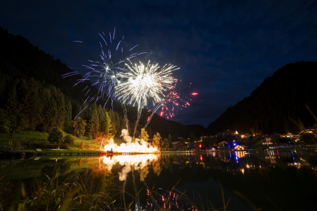 Fête nationale française à Châtel
