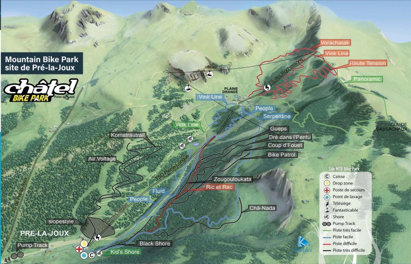 Plan Des Pistes Vtt Vtt Cyclo Station De Chatel Haute Savoie Plan Des Pistes Vtt Vtt Cyclo Station De Chatel Haute Savoie