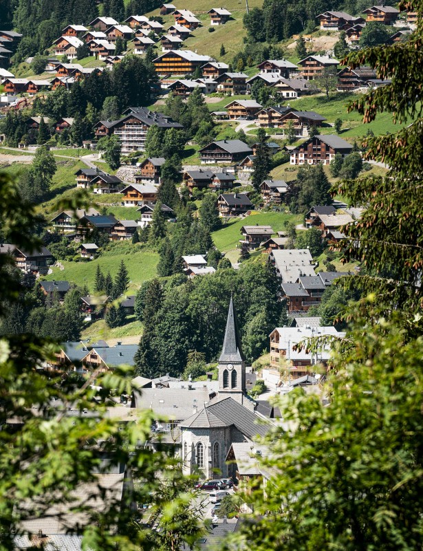 Le village en été