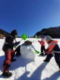 Bonhomme de neige -Club des Petits Montagnards