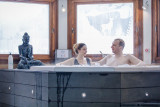 Bains à remous- Hôtel Fleur de Neige