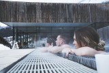 Pause dans le bassin extérieur -Forme d'o