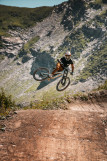 Piste VTT la Vink line- Partie Supérieure
