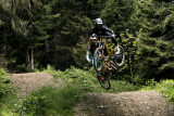 Piste VTT Vink Line partie inférieure -Bike Park de Châtel