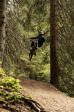 Piste VTT Vink Line partie inférieure -Bike Park de Châtel