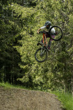 Piste VTT Vink Line partie inférieure -Bike Park de Châtel