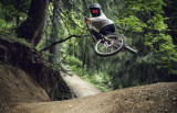 Piste VTT la Serpentine du Bike Park de Châtel