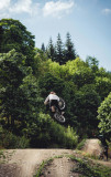 Piste VTT la Serpentine du Bike Park de Châtel