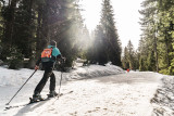 Itinéraire ski de randonnée La Serpentine