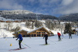 Départ du domaine secteur La Panthiaz