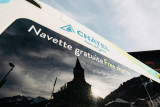 Close-up navette électrique