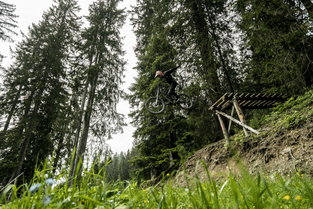 Piste Air Voltage du Bike Park de Châtel