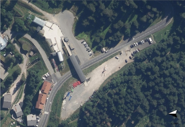 Parking des caisses du lac de Vonnes