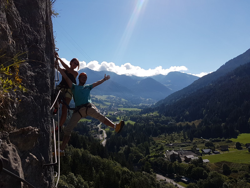 Via ferrata-alpes-Haute-Savoie