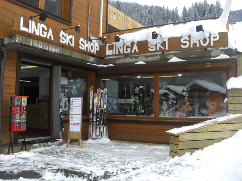 Linga Ski Shop ski box