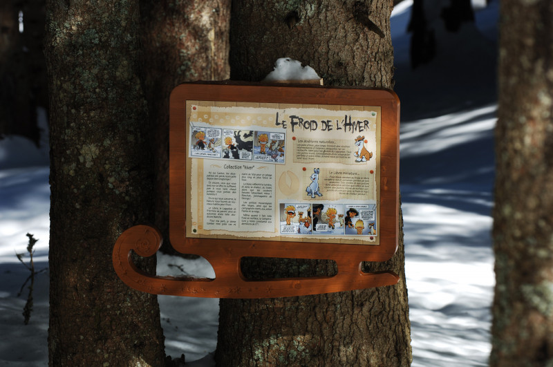 Sentier de l'Eterlou en version hiver