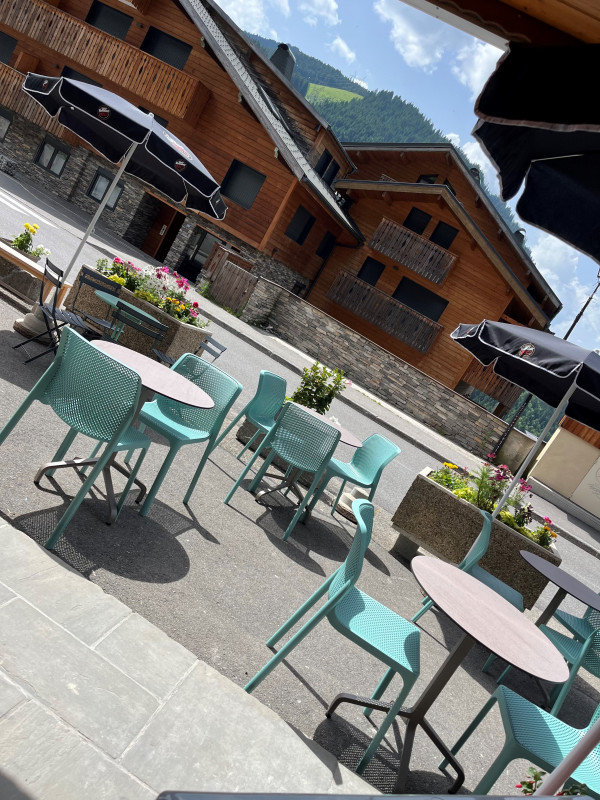 Terrasse extérieure - Couleur Menthe à l'Eau