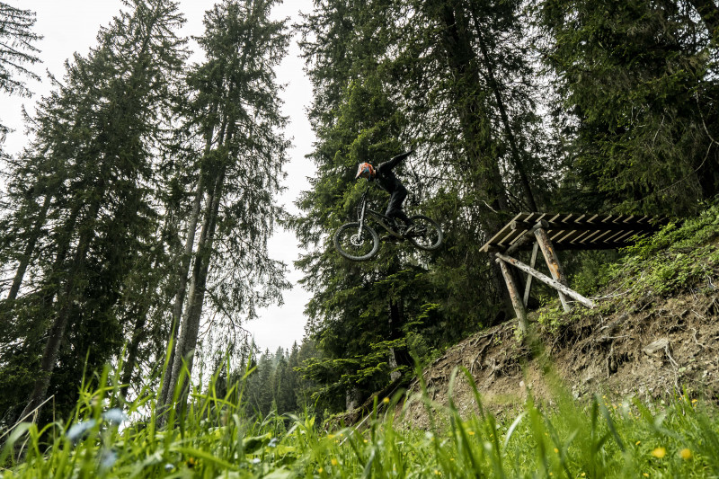 Piste Air Voltage du Bike Park de Châtel