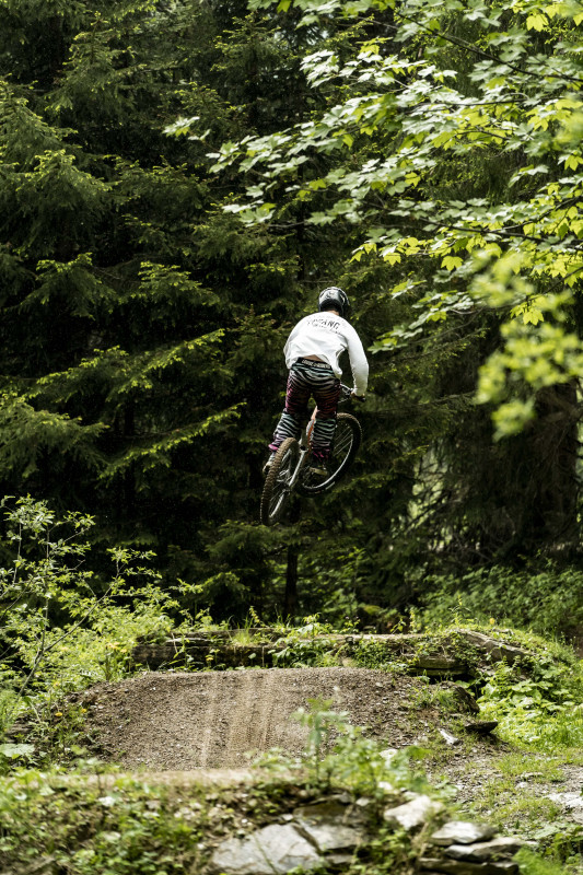 Piste Air Voltage du Bike Park de Châtel