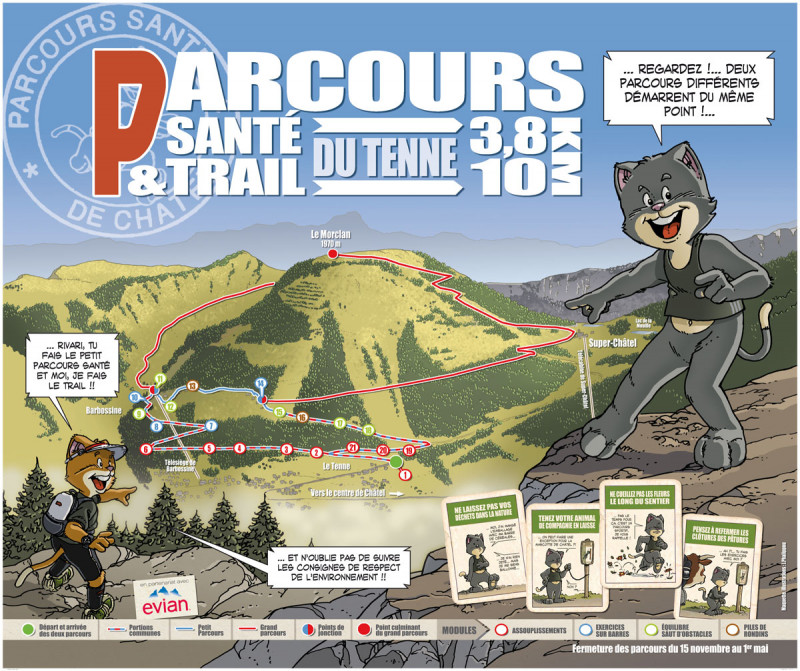 Parcours santé & trail