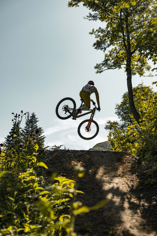 Piste VTT la Dré dans l’pentu - Châtel
