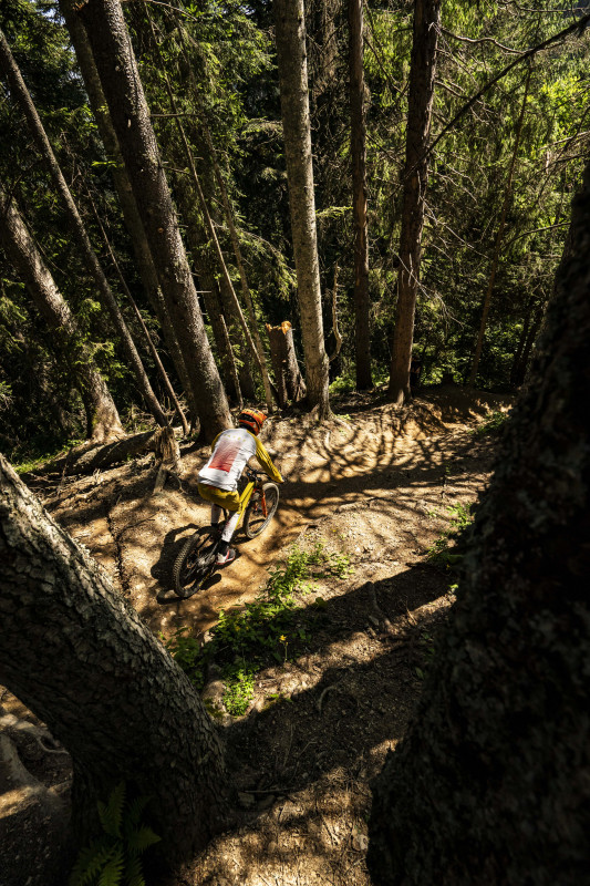 Piste VTT la Dré dans l’pentu - Châtel