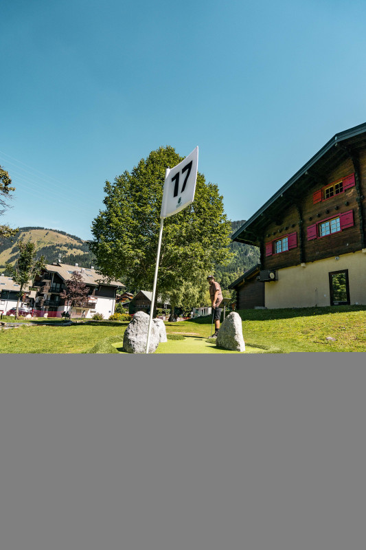Mini-golf à Châtel