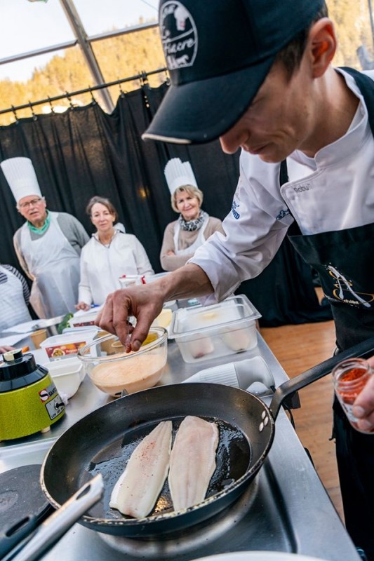 Atelier cuisine avec Loïc Grillet