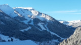 Vue sur le Linga en hiver