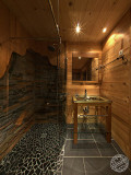 Salle de bains - Chalet les Loups