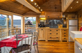 Coin cuisine - Chalet les Loups