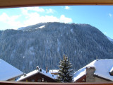 Vue sur le Mont de Grange depuis le balcon