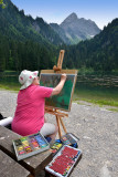 Concours de peinture à Abondance