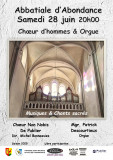 Journées du Patrimoine de Pays - Concert de l'ensemble vocal Non Nobis & orgue_Abondance
