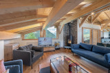 Salon - 5 pièces - Chalet de Vonnes 10