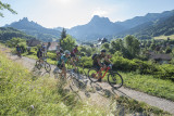 Parcours VTT ensoleillé
