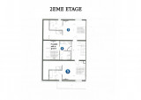 Plan 2ème étage