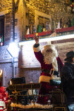 Le Père Noël arrive à Châtel