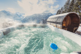 Outdoor_Sauna_jacuzzi_Chalet Le Spencer_Châtel