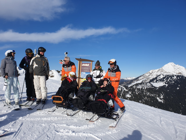 Handi Ski - Sortie domaine skiable Châtel