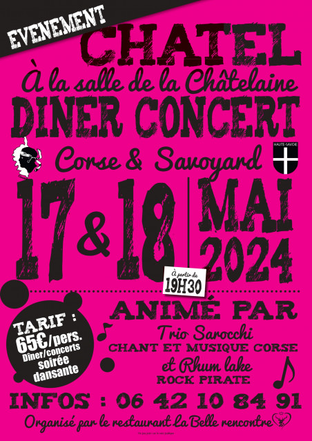 Diner Concert Corse & Savoyard