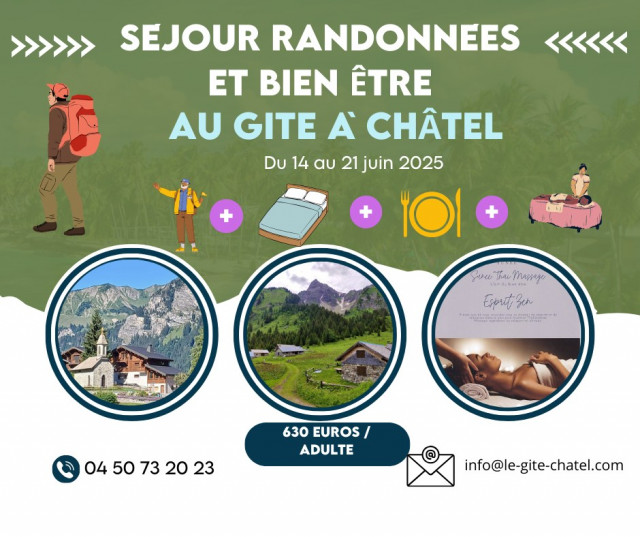 Séjour randonnées et bien-être
