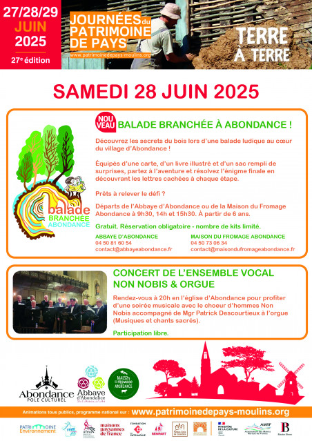 Journées du Patrimoine de Pays - Balade Branchée à Abondance_Abondance
