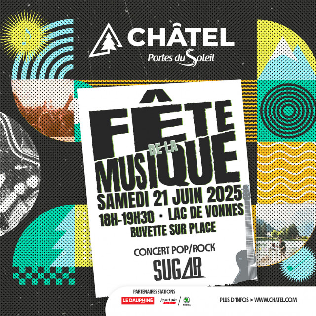 Concert fête de la musique - SUG4R_Châtel