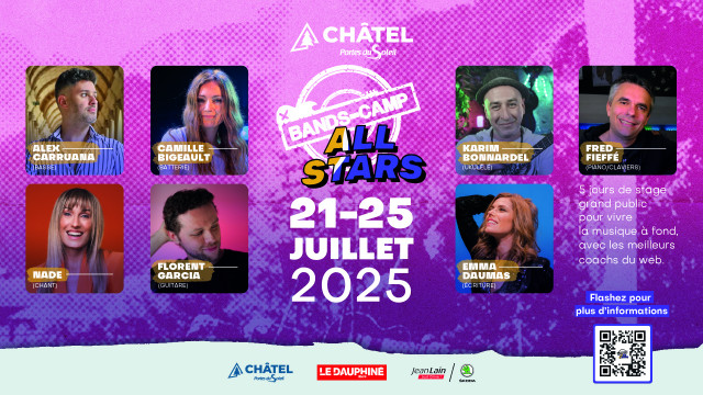 Bands-Camp All Stars - Muziekcursus_Châtel