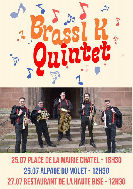 Concert by the Brassi K Quintet_Châtel