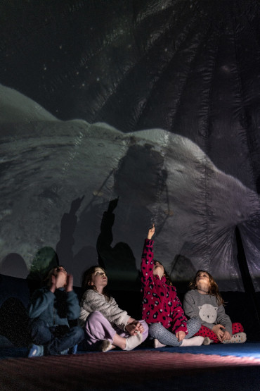 Atelier astronomie : immersion dans un planétarium